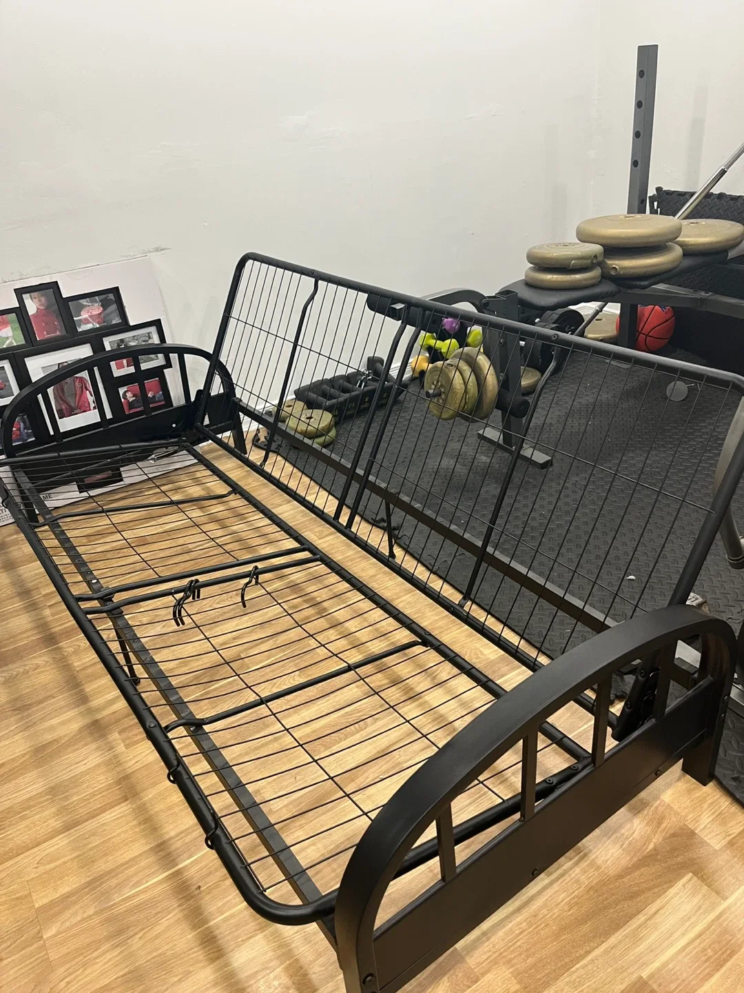 Black Futon Frame and Mattress image indicator(7)