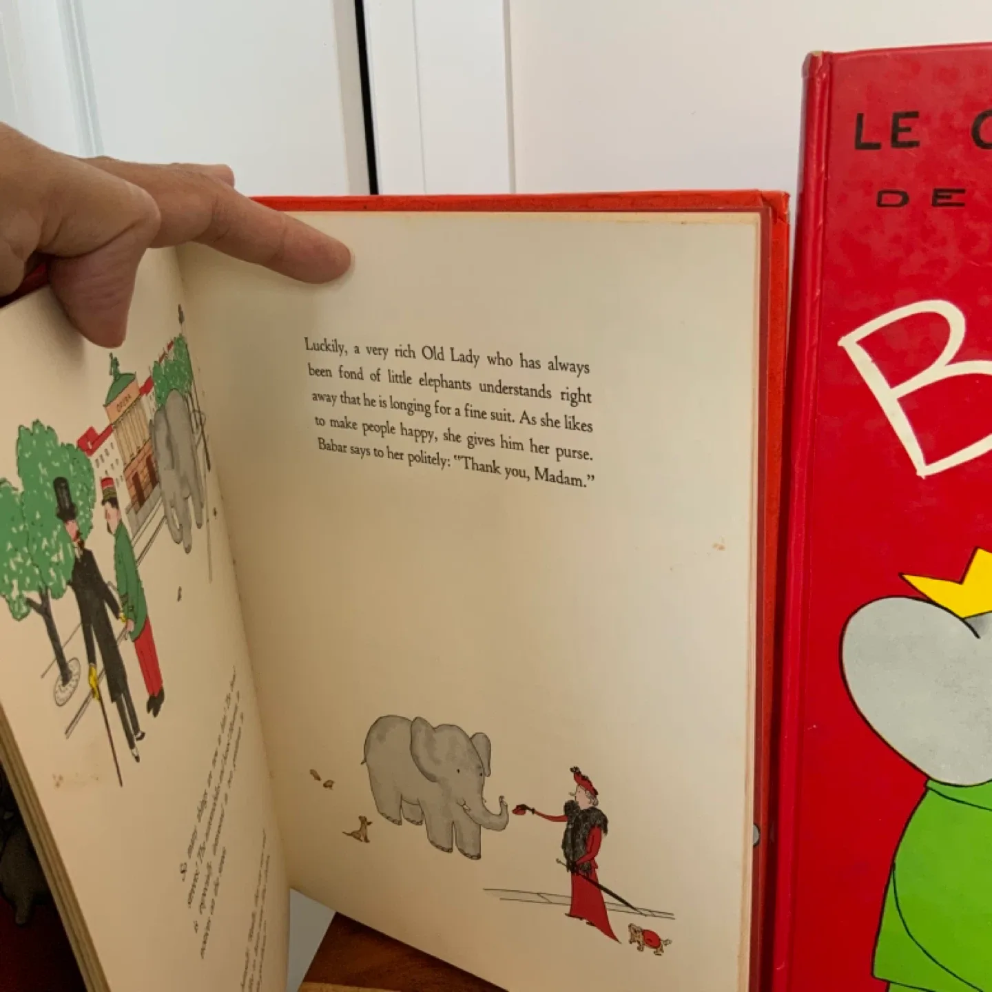 Babar Books: The Story of Babar & Le Chateau de Babar image indicator(4)