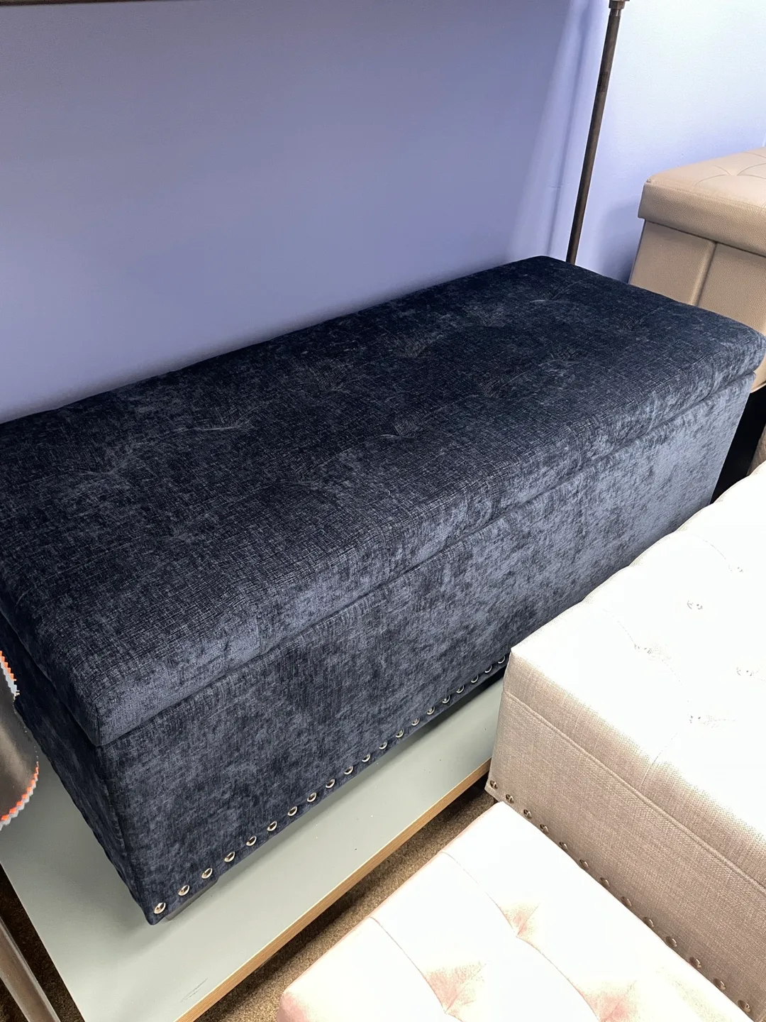 Assorted Stylish Storage Ottoman Bench image indicator(3)