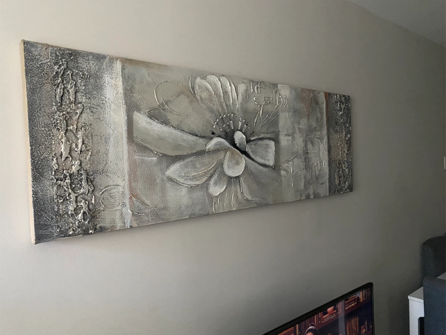Floral Embossed Wall Art - photo 2