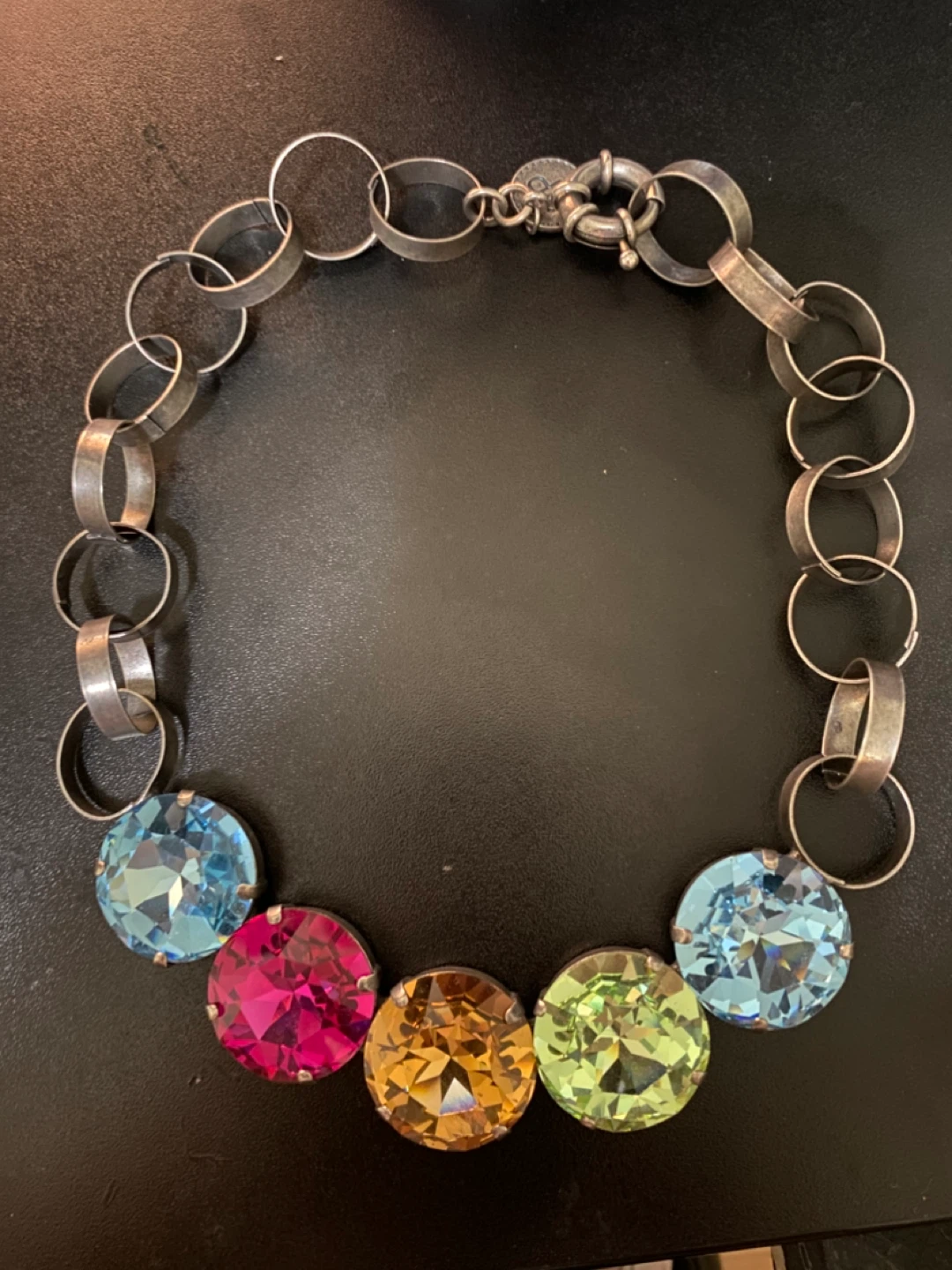 Rebekah Price Colorful Gemstone Necklace