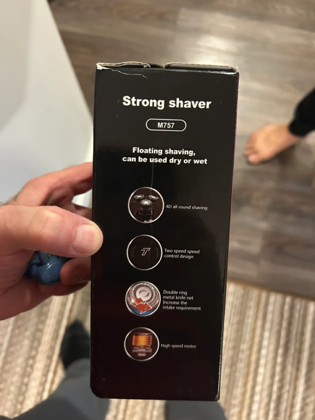 MIGUAN M757 4D Electric Shaver - New in Box! image indicator(2)