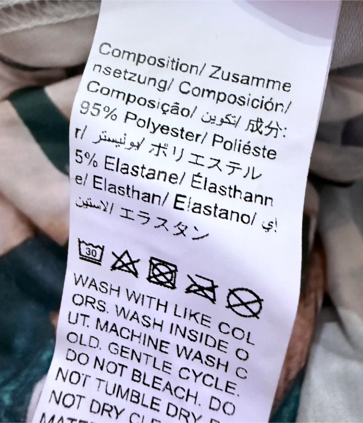 SHEIN Clasi Allover Print Ruched Wrap Hem Cami Dress image indicator(7)