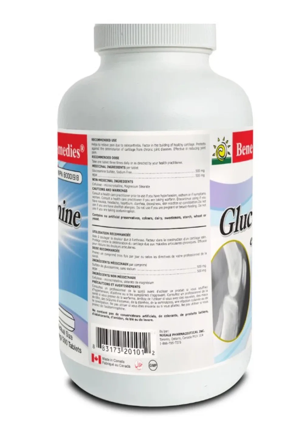 Benemax Remedies Glucosamine & MSM - 300 Tablets image indicator(2)