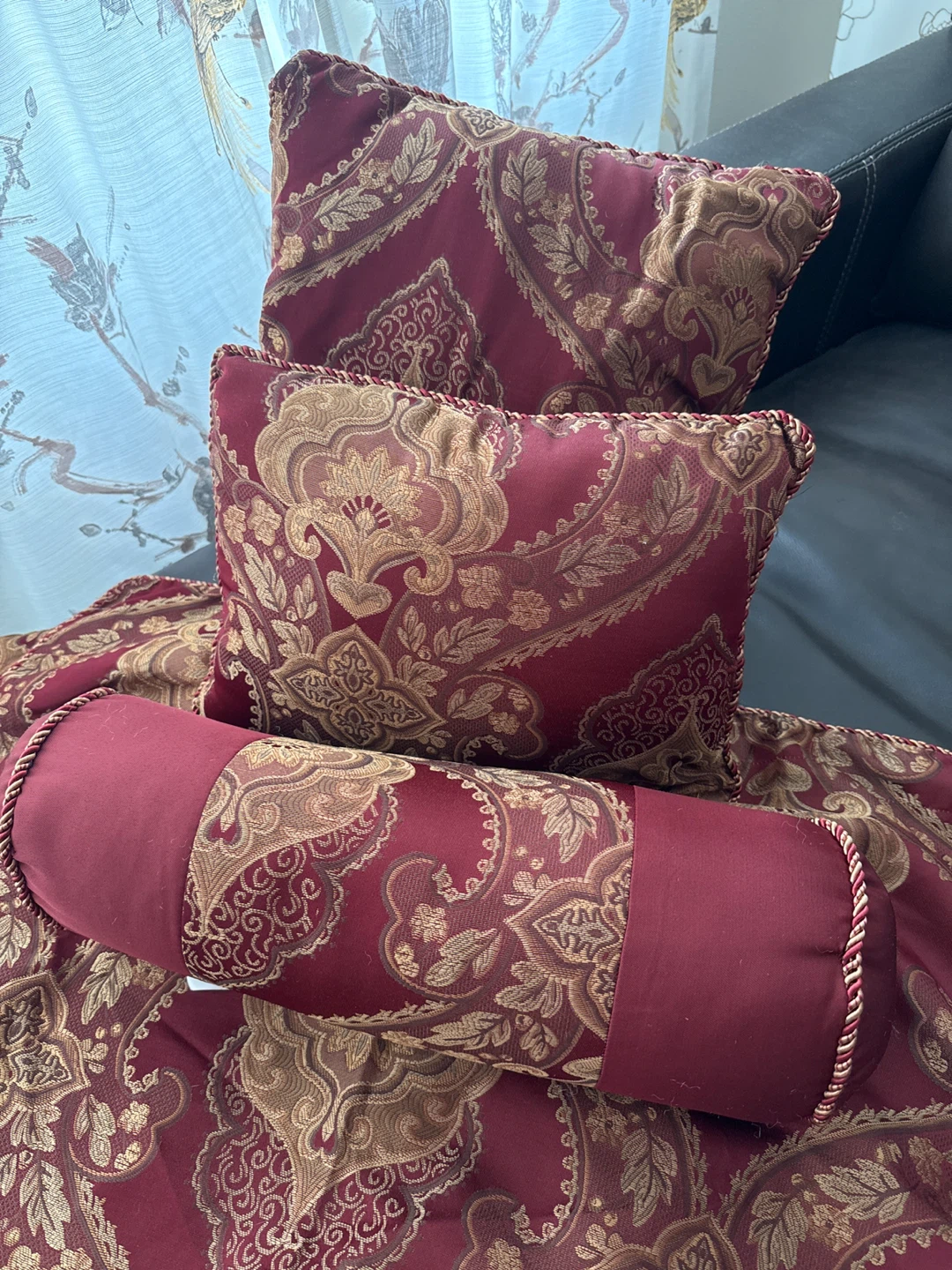 Jaquared Comforter Set - Queen Taj Mahal 7 Piece Set - photo 4