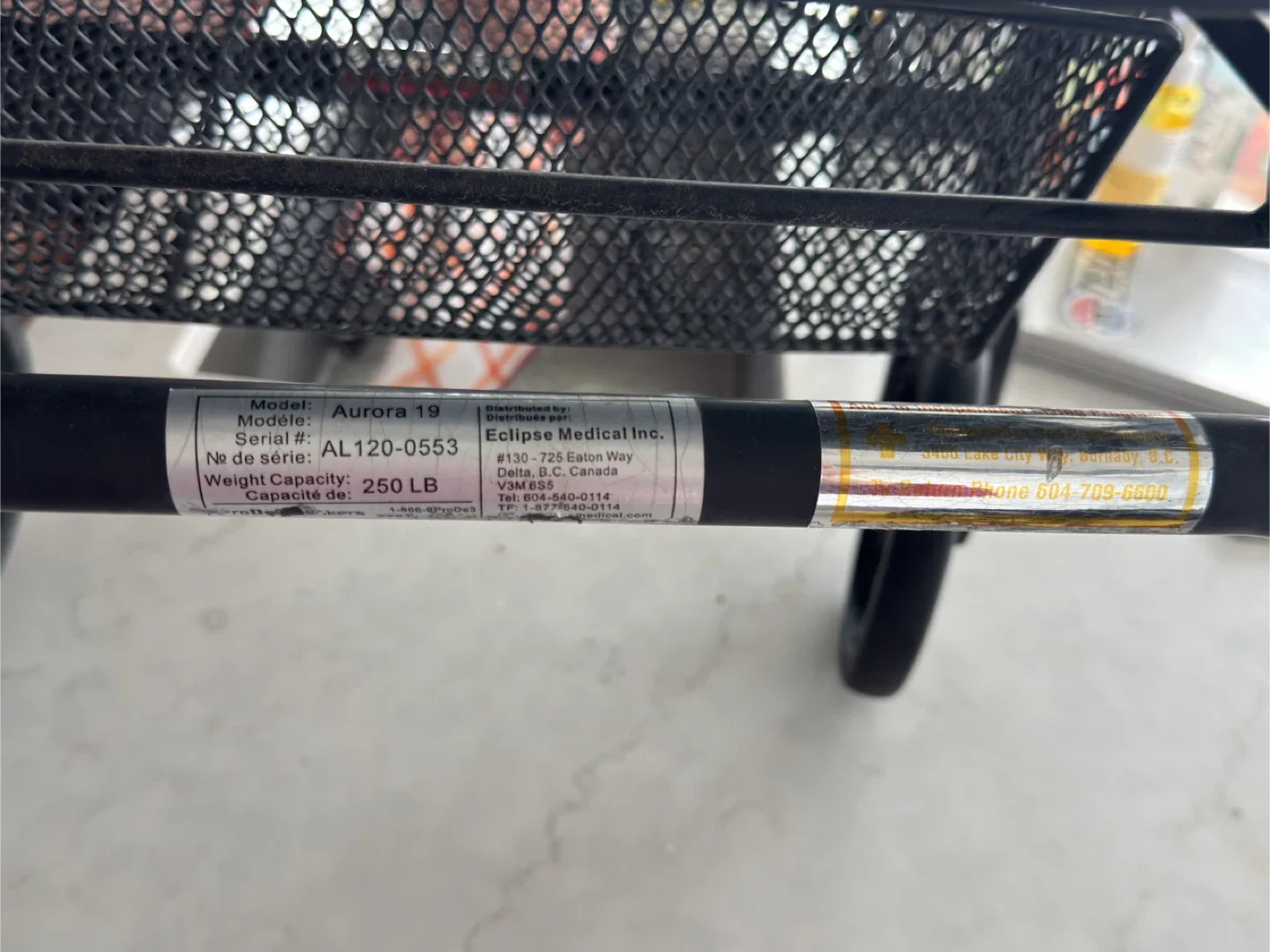 ProDe3 Walkers Aurora 19 Rolling Walker image indicator(3)