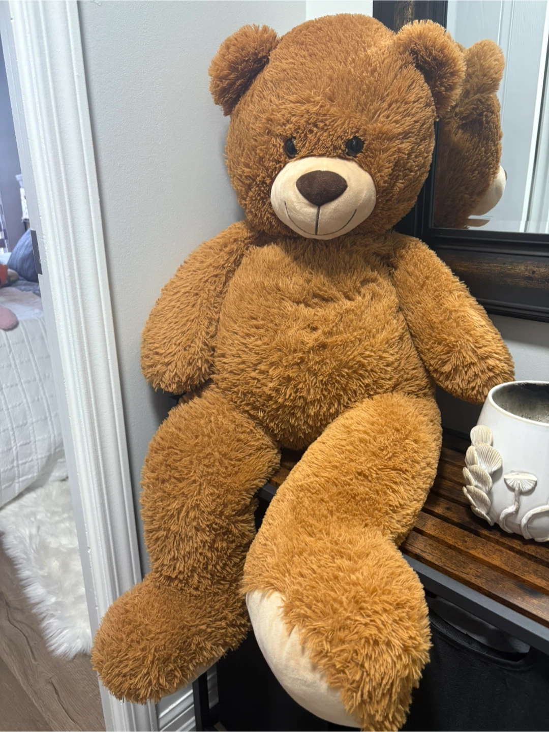 Large Brown Teddy Bear - 39 inches