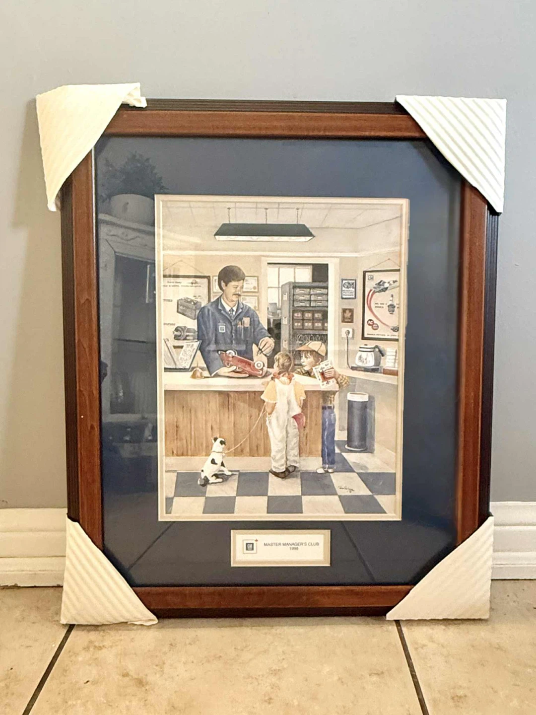 General Motors 1998 Master Managers Framed Print
