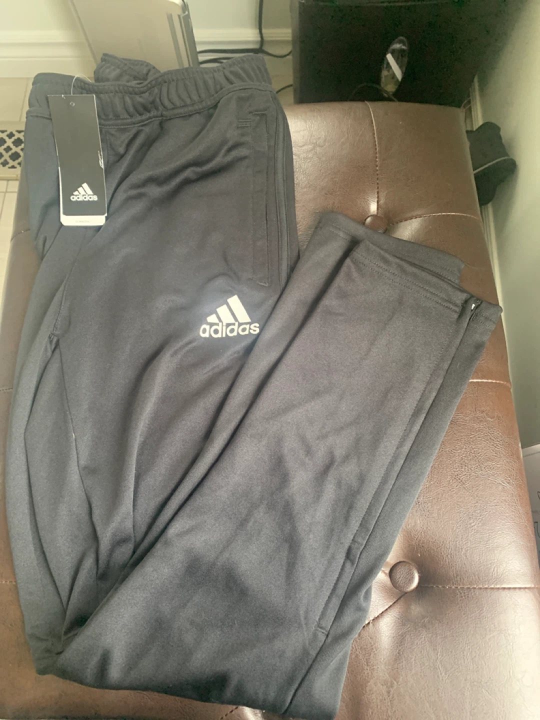 Adidas Tiro 19 Black Pants Size L - New with Tags!