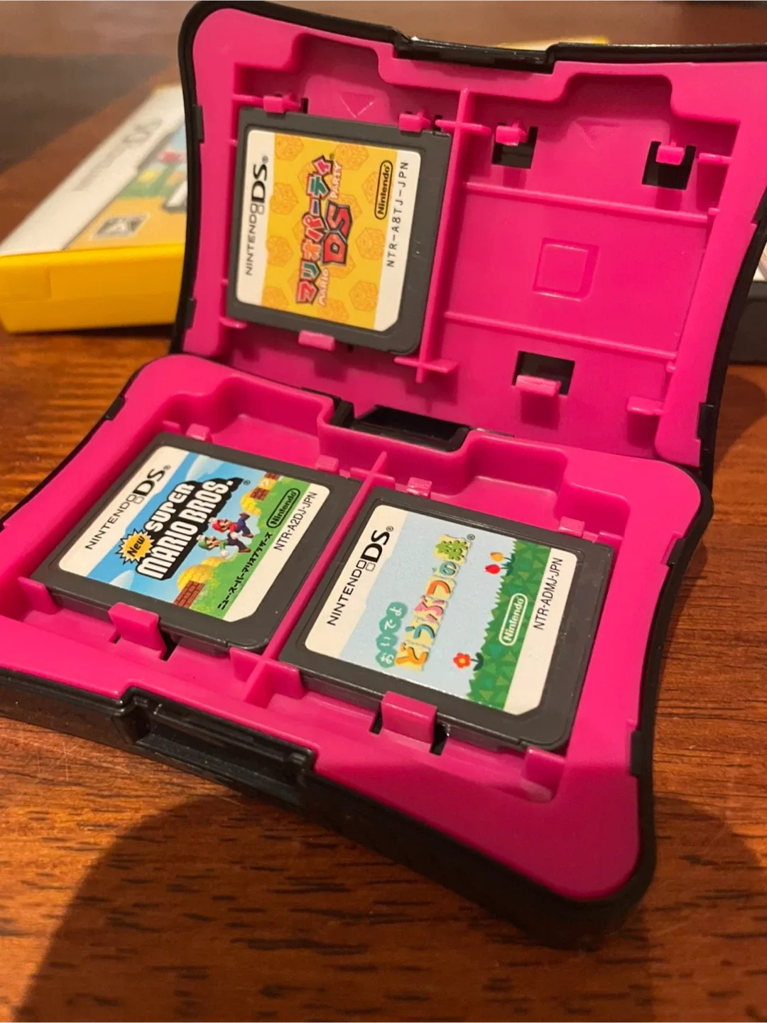 Japanese Nintendo DS Lite - Pink Console with Games image indicator(2)