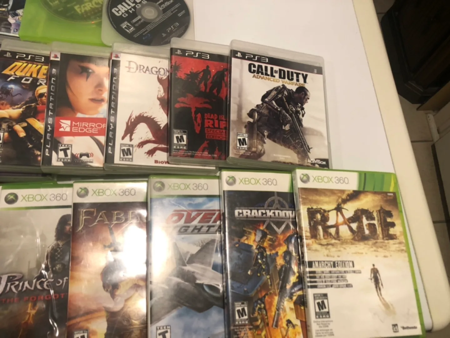 100$ for all Mixed Lot of Video Games - PS4, PS3, Xbox 360 image indicator(3)