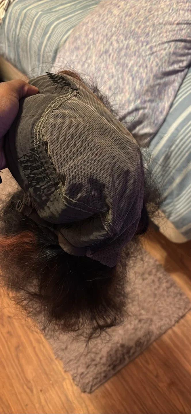 Human hair wig image indicator(2)