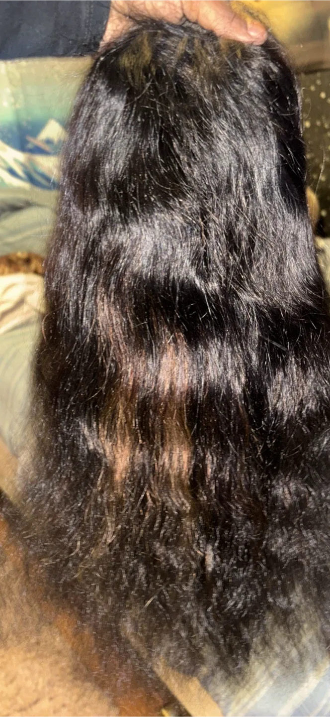 Human hair wig image indicator(4)