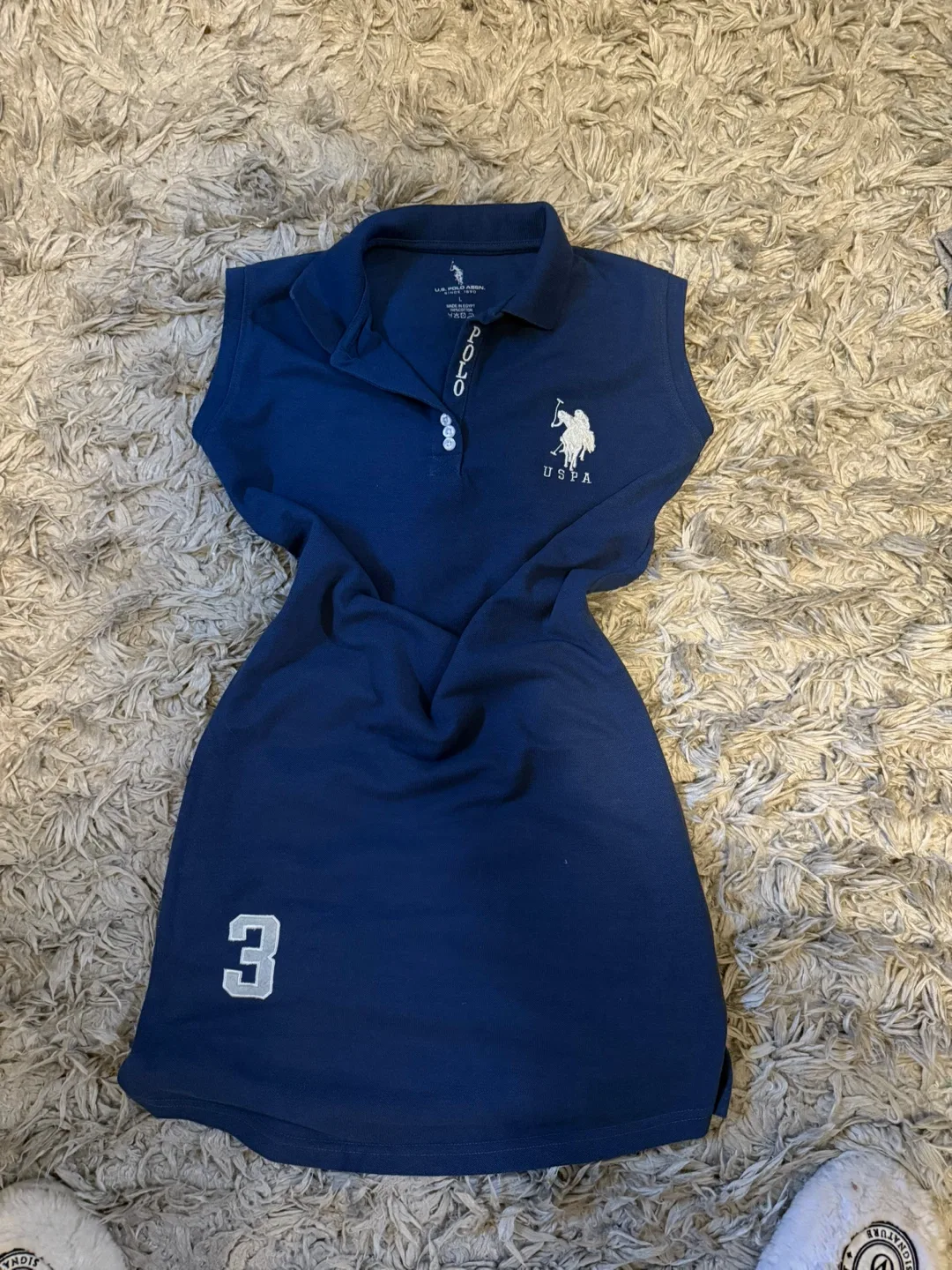 U.S. Polo Assn. Navy Blue Dress thumbnail