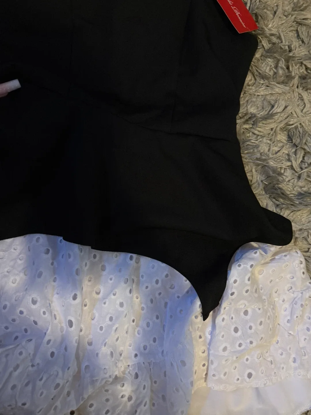 Natalia Di Lorenzo Black & White Dress image indicator(4)