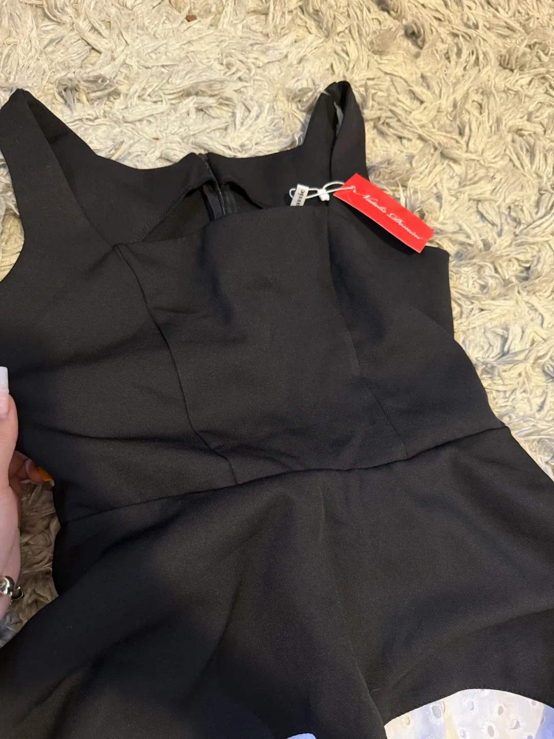 Natalia Di Lorenzo Black & White Dress image indicator(3)