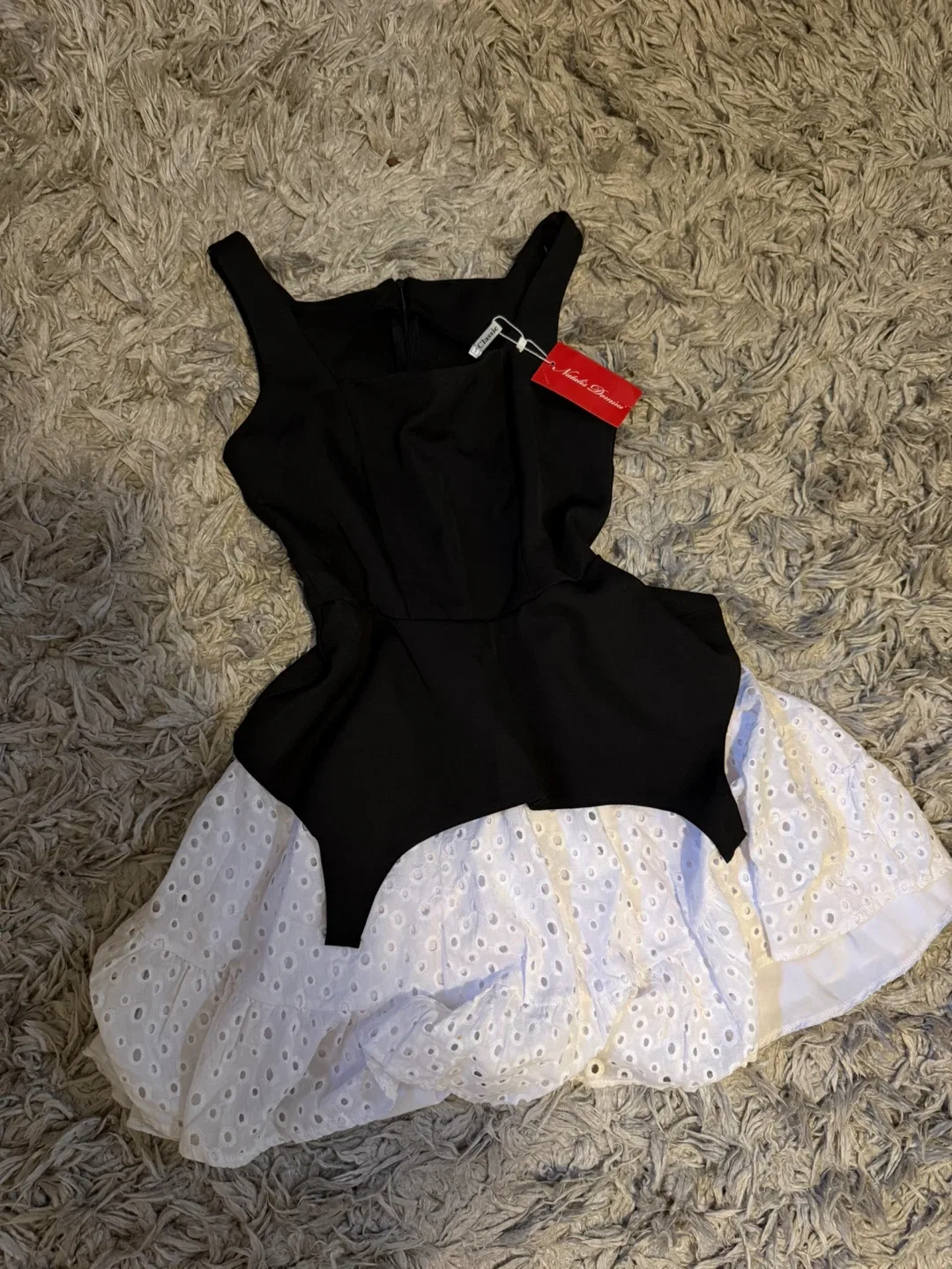 Natalia Di Lorenzo Black & White Dress thumbnail