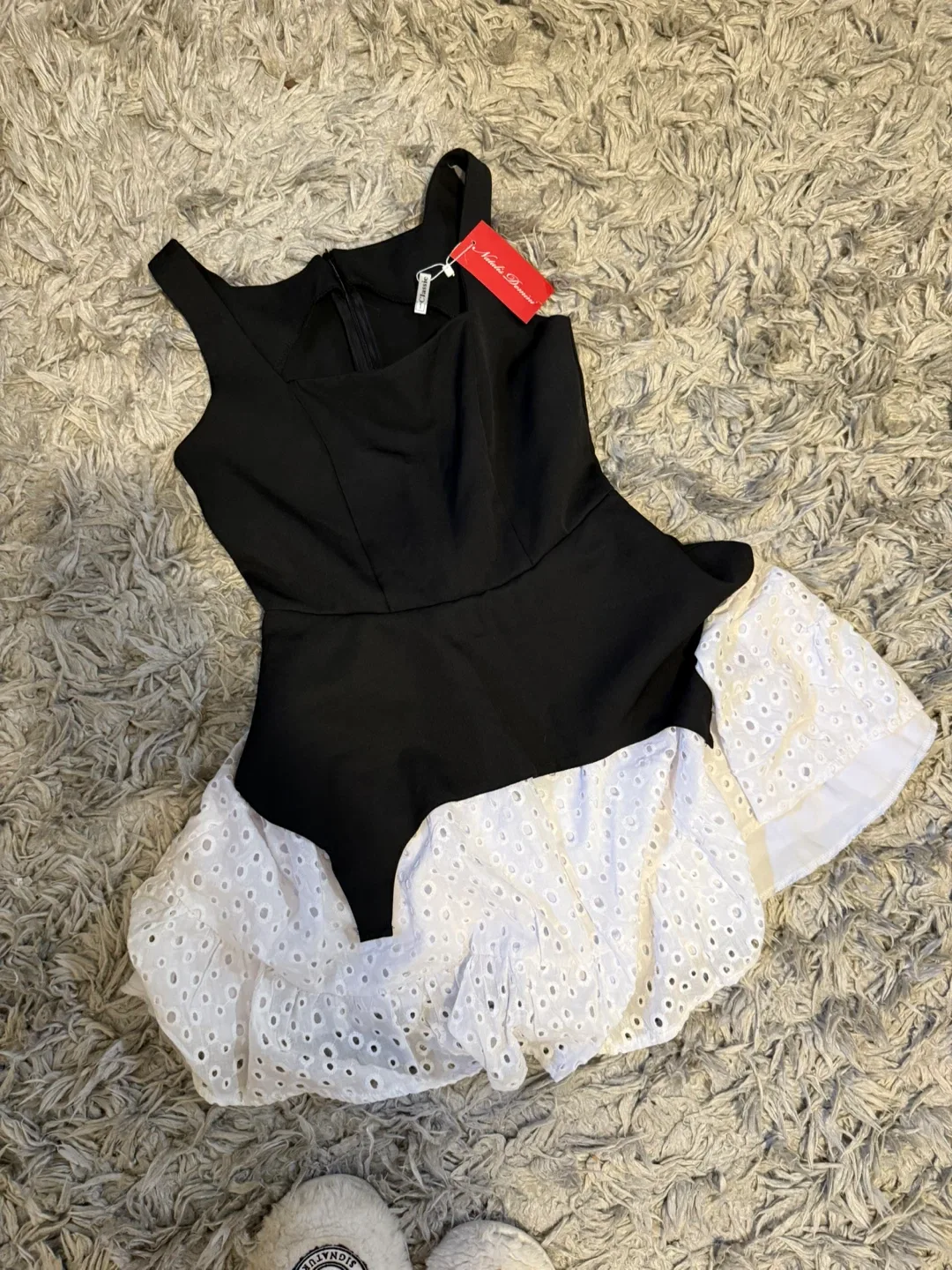 Natalia Di Lorenzo Black & White Dress image indicator(6)