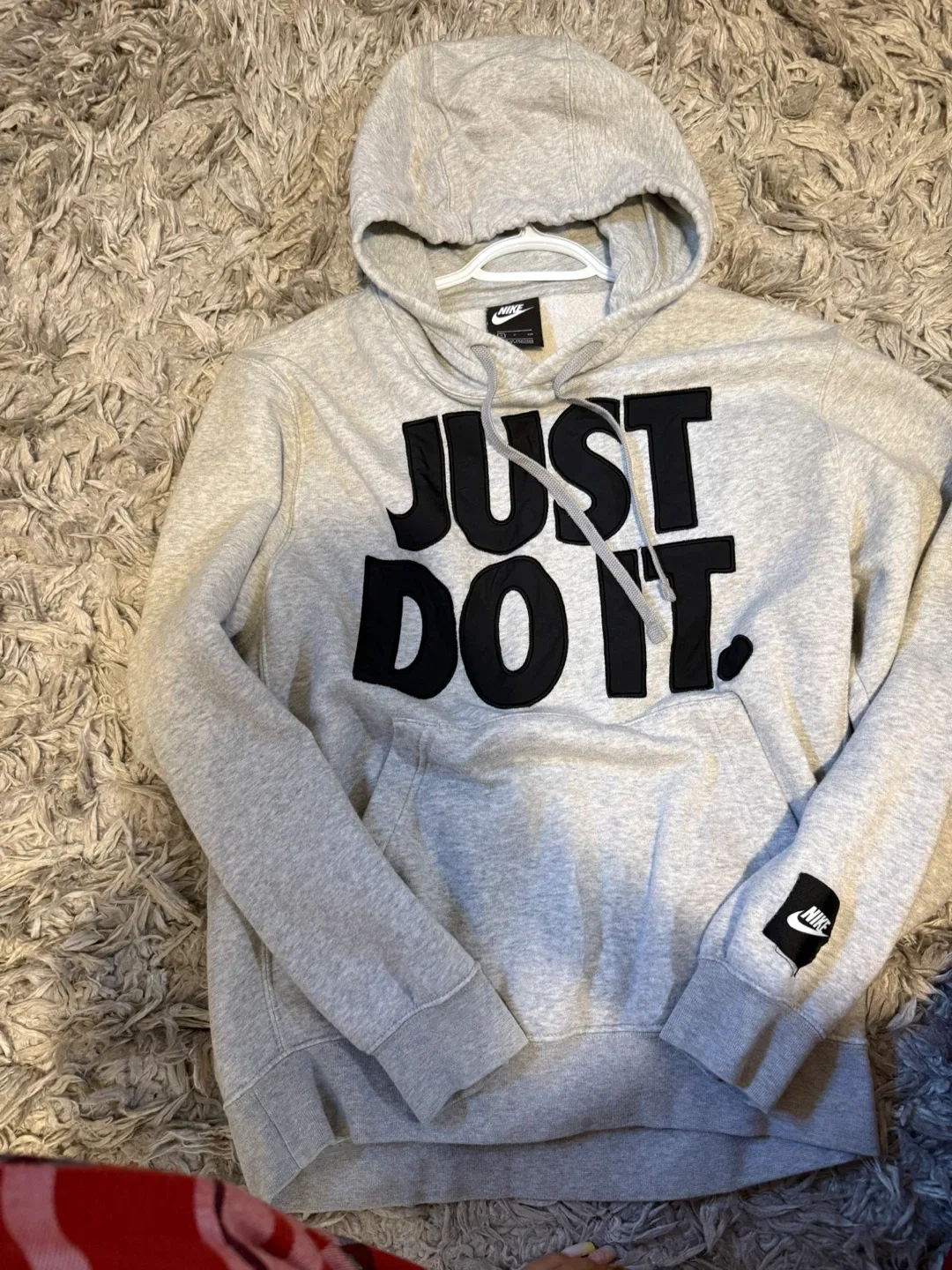 Nike Just Do It Hoodie - Size Small thumbnail