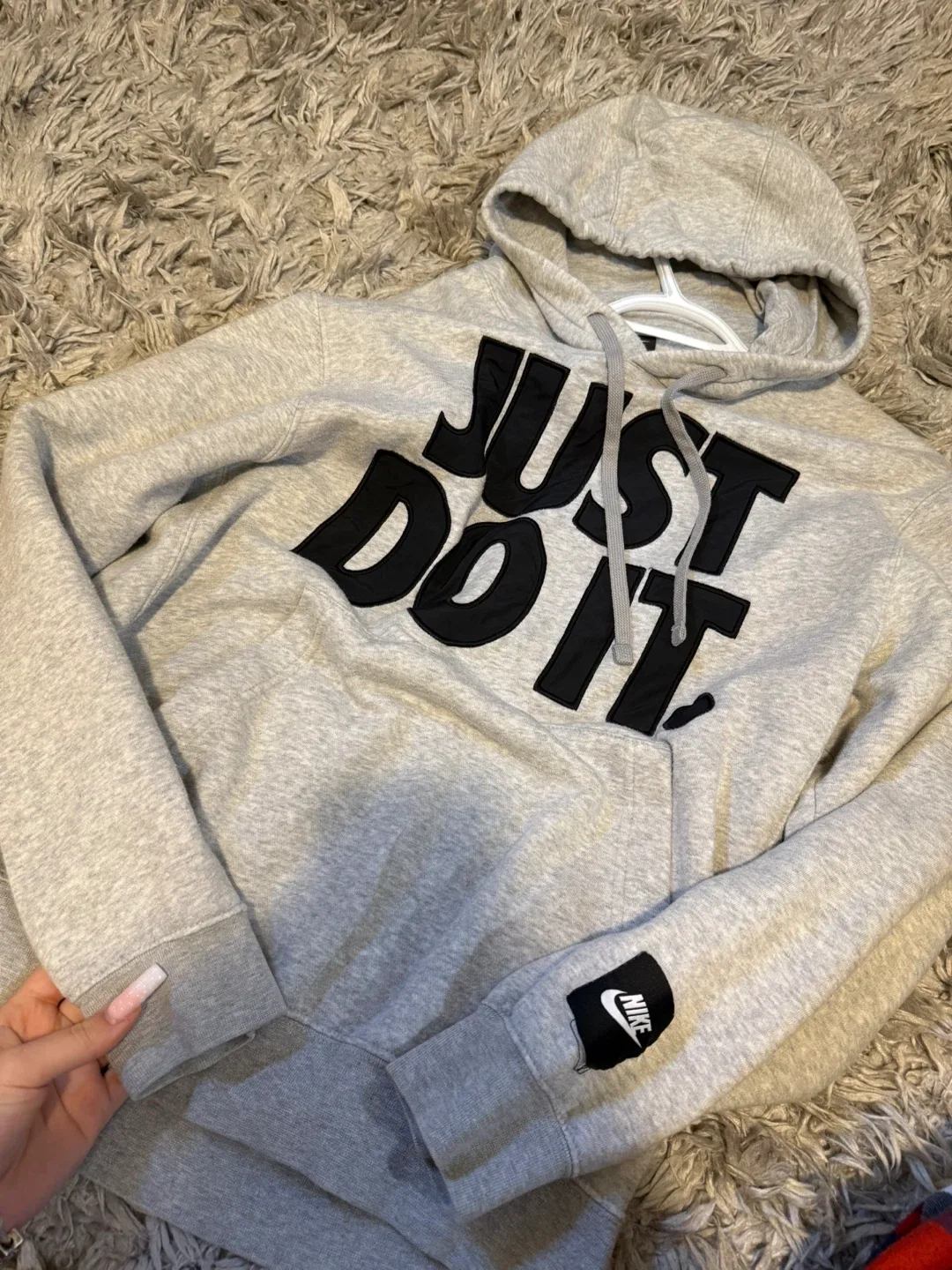 Nike Just Do It Hoodie - Size Small image indicator(6)