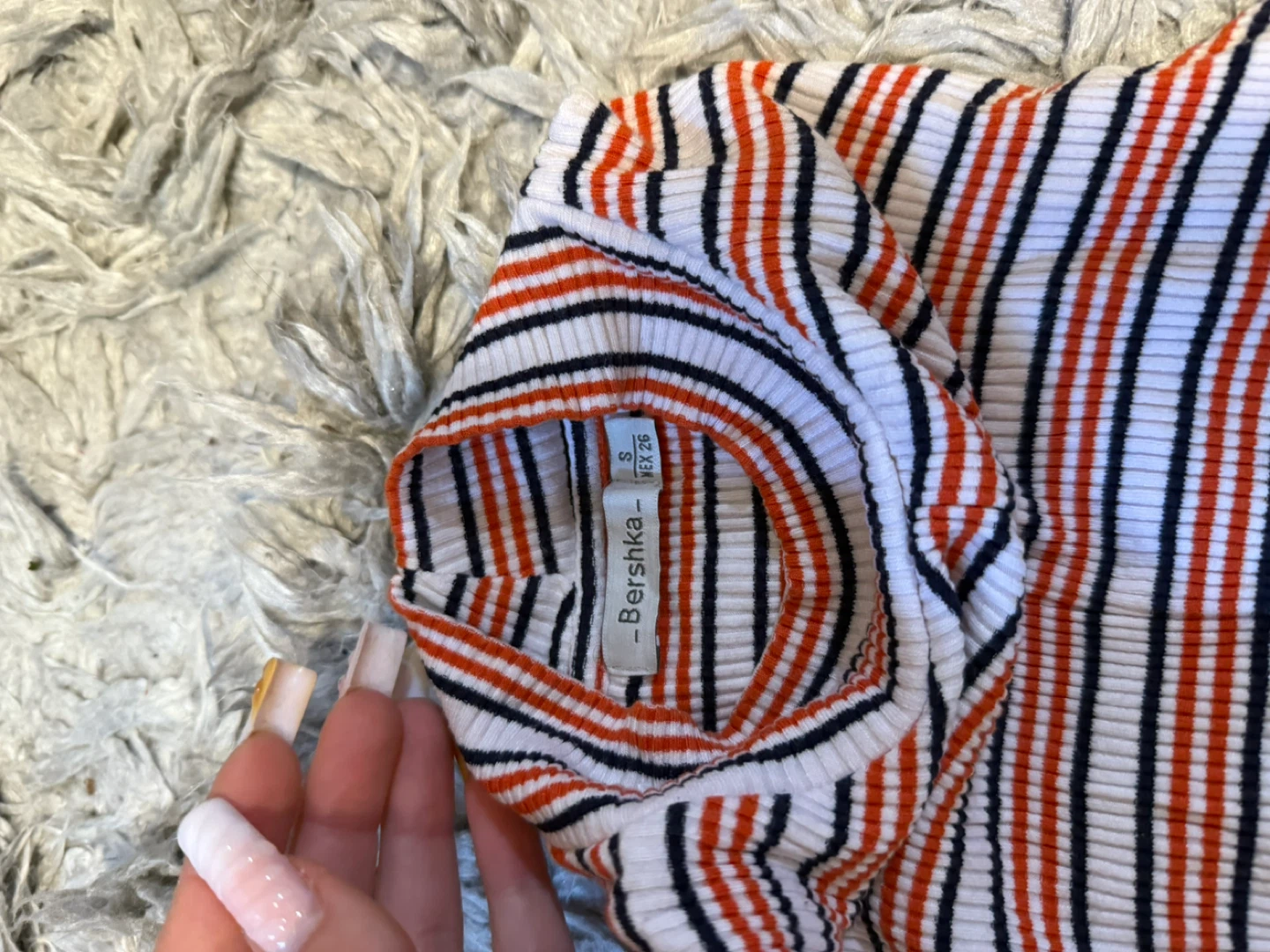 Bershka Striped Tank Top - Size S - photo 2