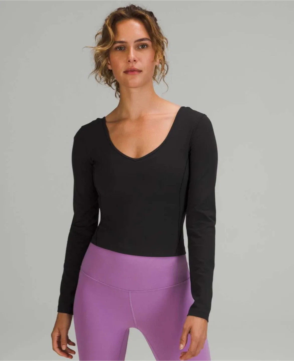 Lululemon Black Long Sleeve Top thumbnail