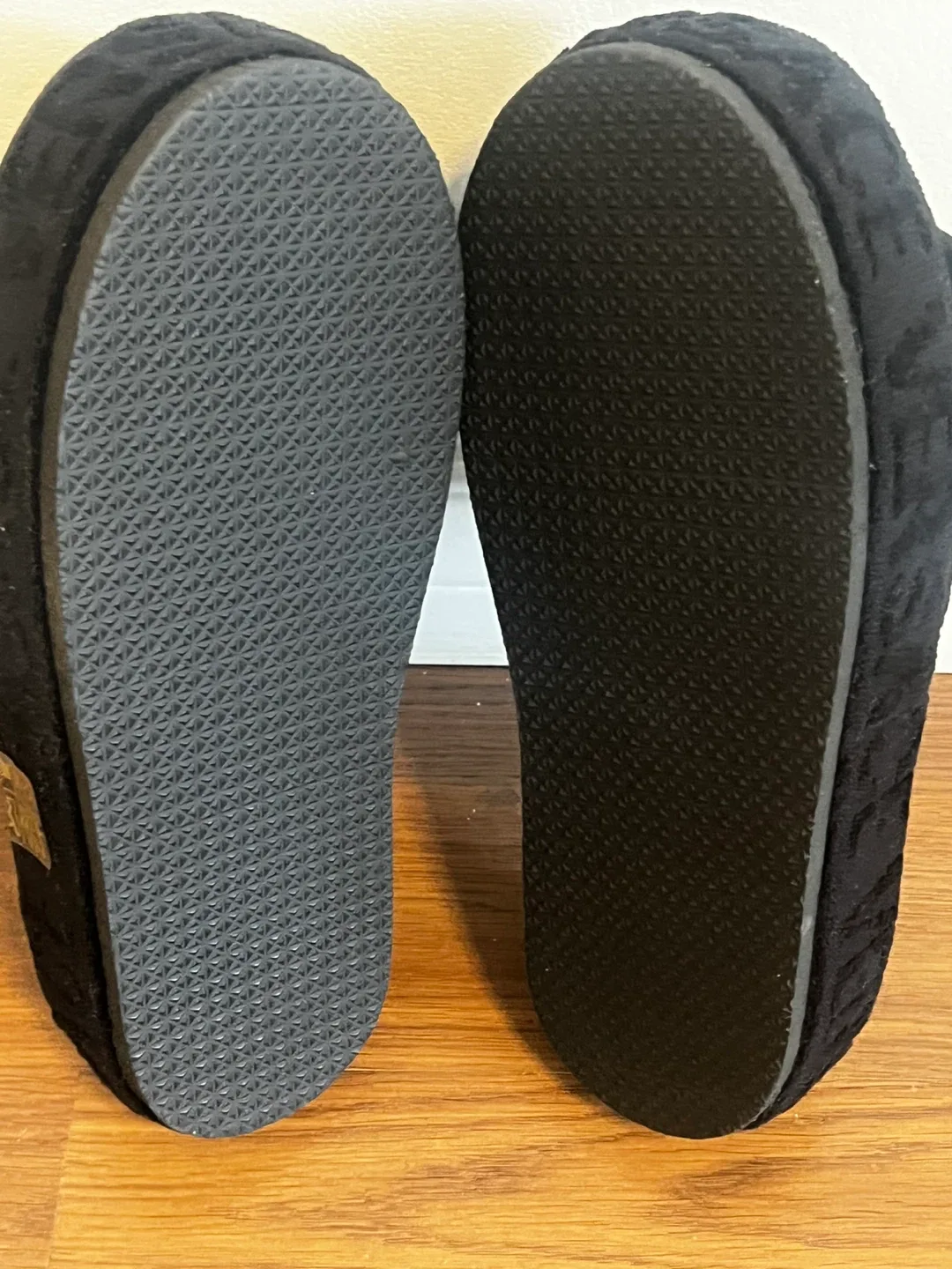 Authentic Versace Black Velvet Slides Size 7-8 image indicator(3)