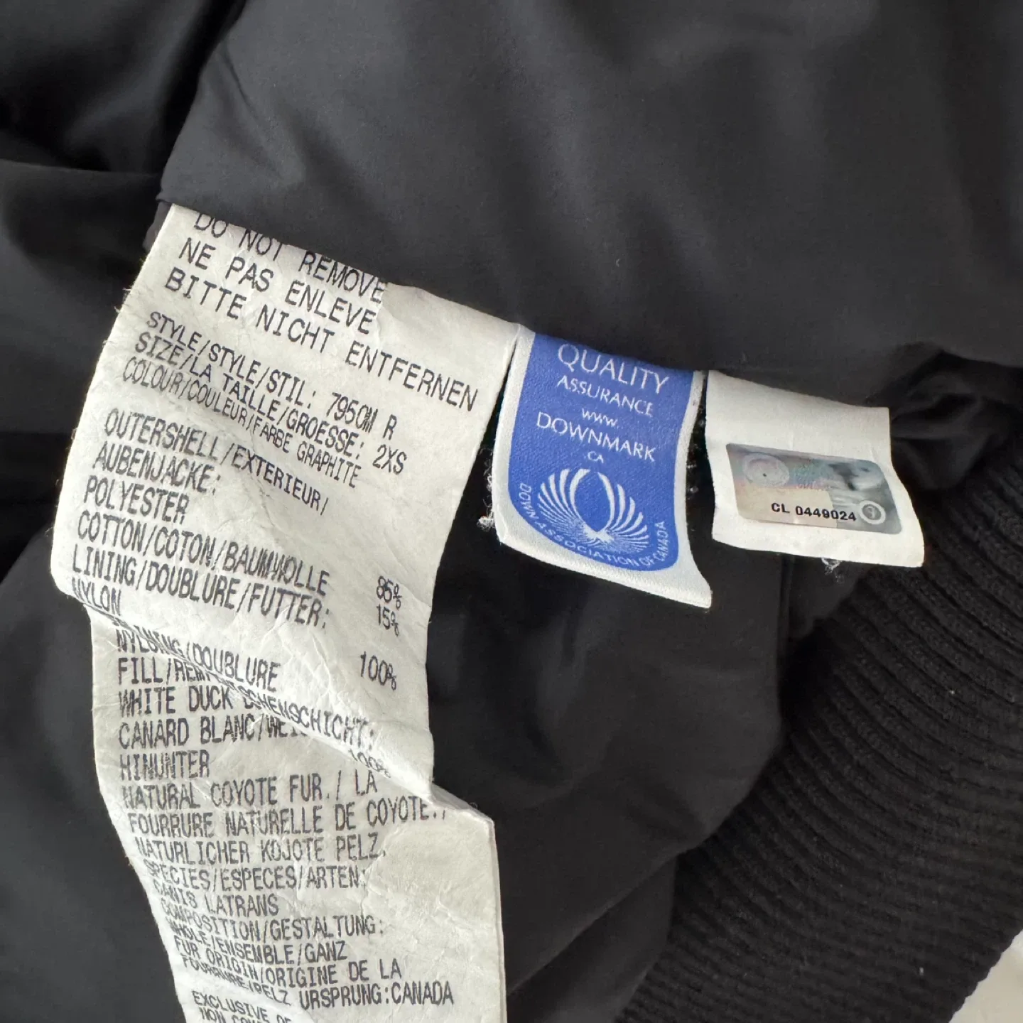 Mens Canada Goose Chilliwack Bomber Jacket - Size 2XS image indicator(3)