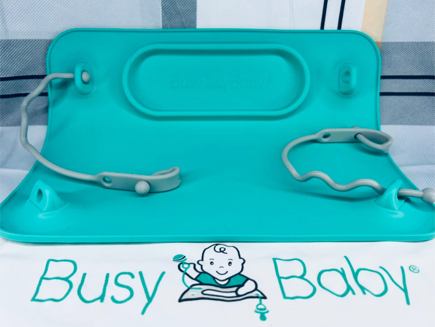 Travel Busy Baby Mat Placemat Baby Toddler w/ Case