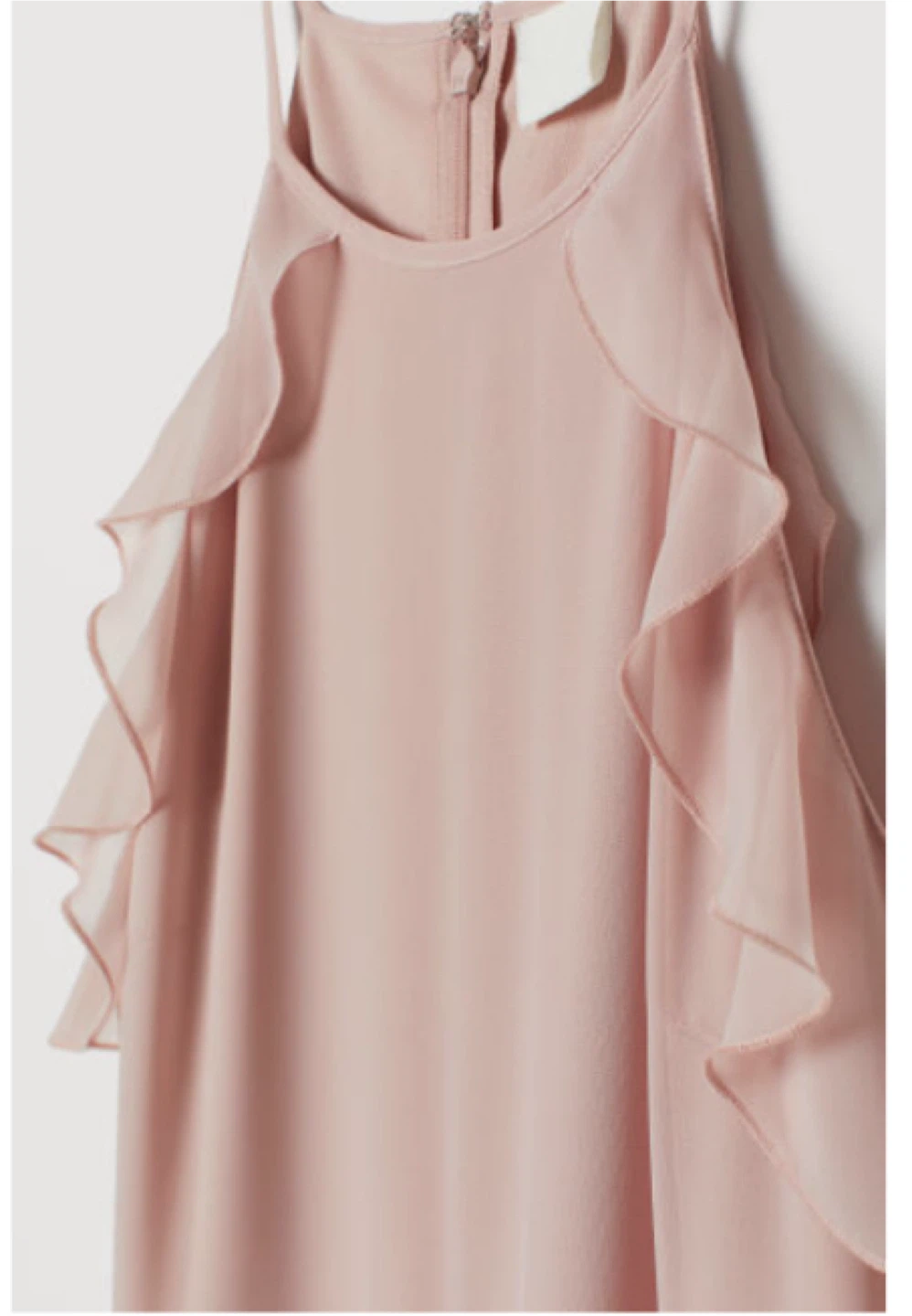Long blush colour dress - photo 2