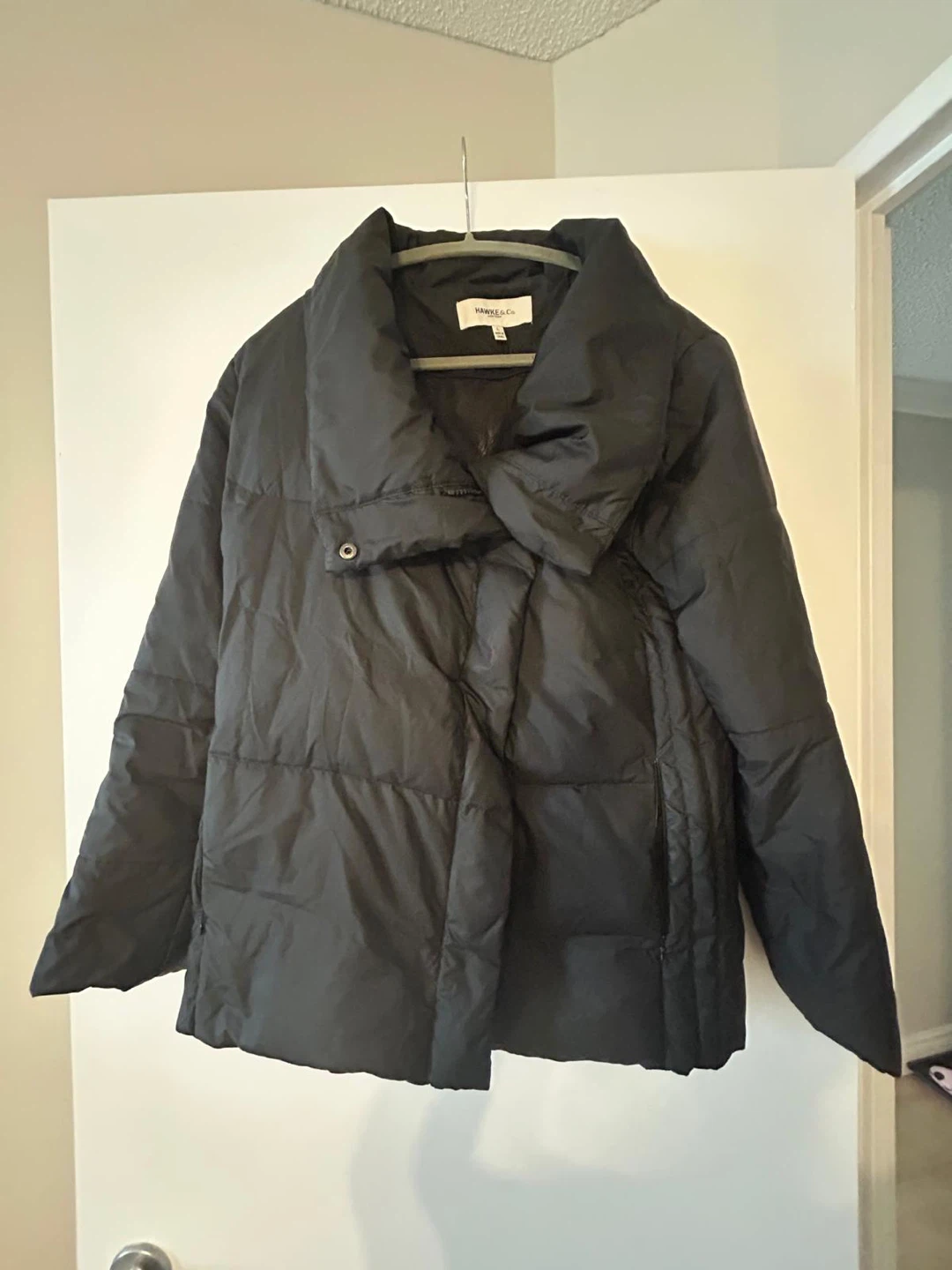 Heritage & Co Black Puffer Jacket - Size S - photo 3