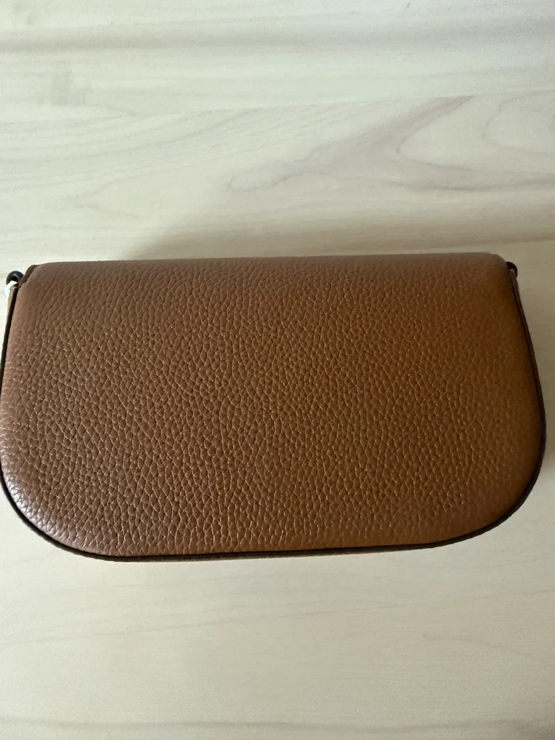 Tory Burch Brown Leather Shoulder Bag image indicator(3)