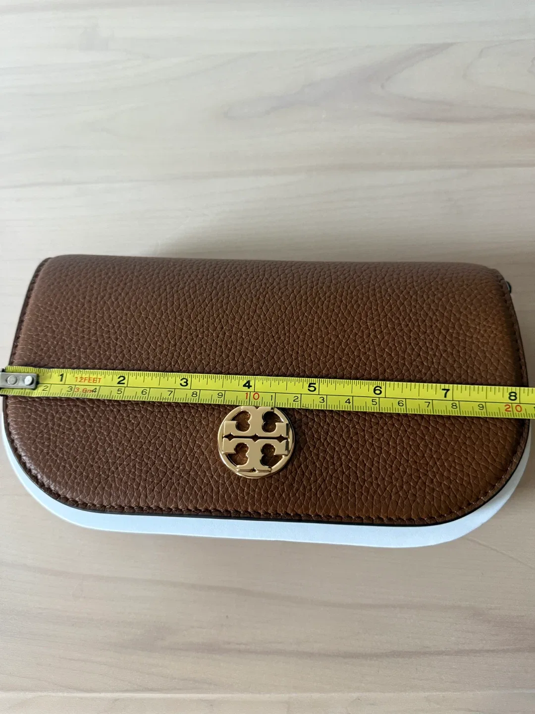 Tory Burch Brown Leather Shoulder Bag image indicator(4)