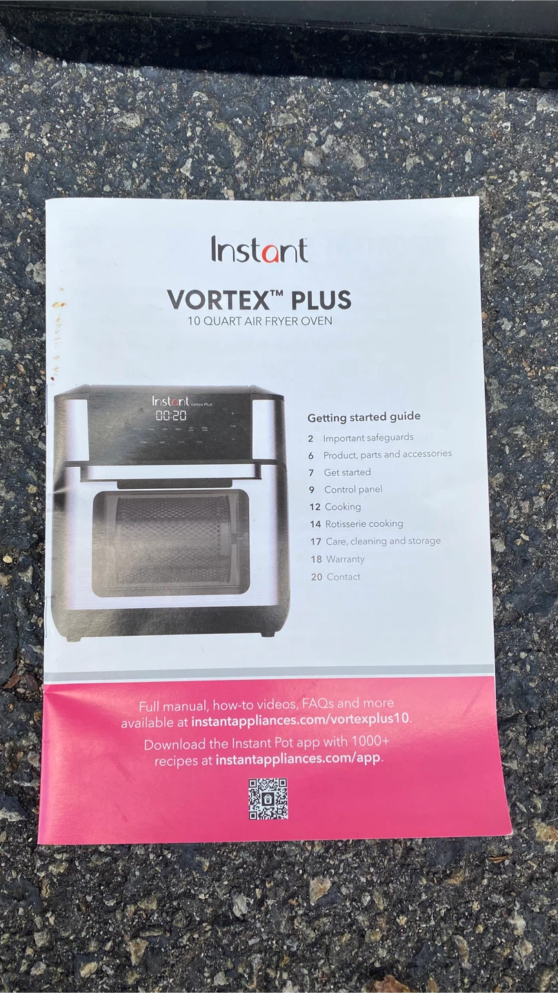 Instant Vortex Plus 10 Quart Air Fryer Oven - photo 3