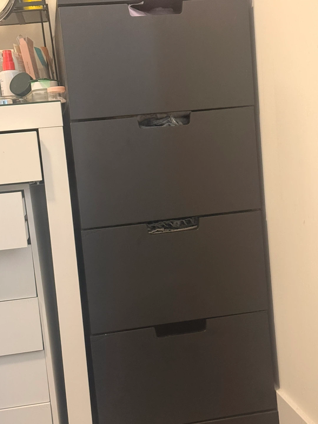 IKEA Nordli Black-Brown Chest of 4 Drawers - photo 3