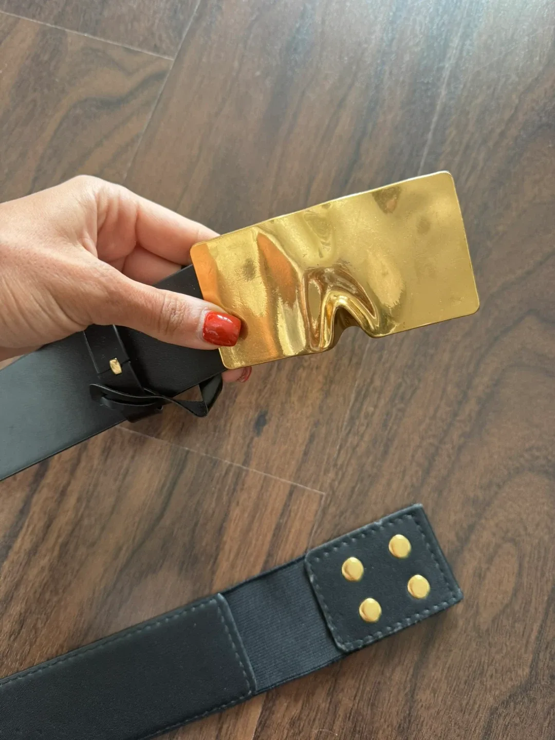 Zara Black & Gold Belt image indicator(2)