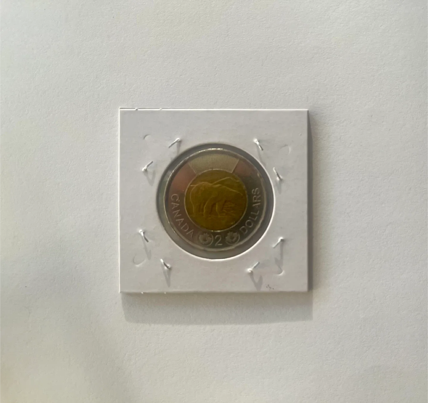 Rare 2019 Canadian Toonie coin | 16 serrations image indicator(3)