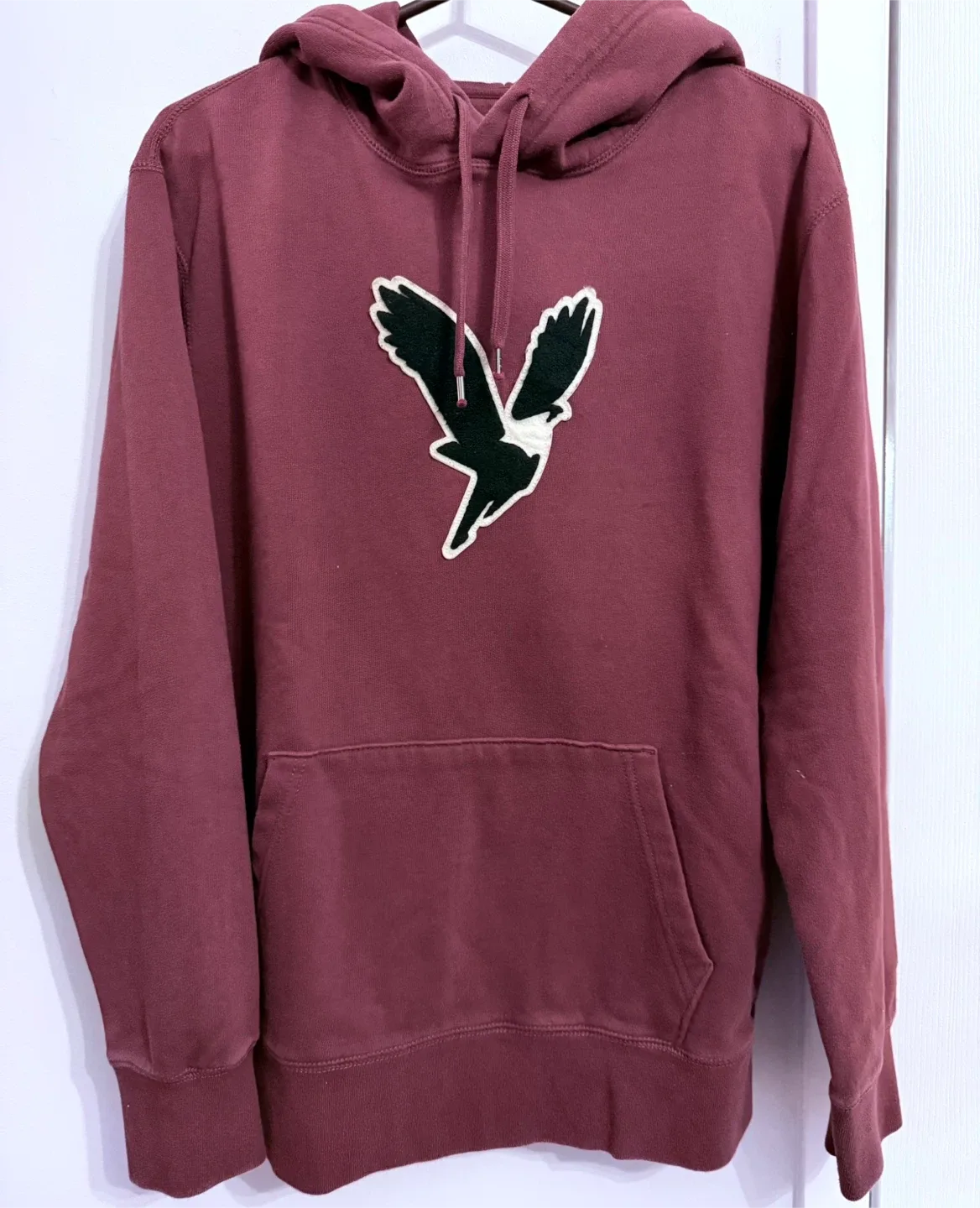 American Eagle Outfitters Burgundy Hoodie image indicator(2)