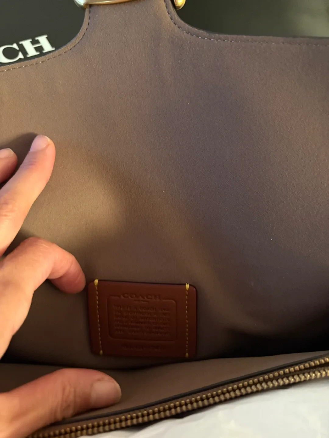 New Coach Tabby 20 Shoulder Bag & Wallet image indicator(7)