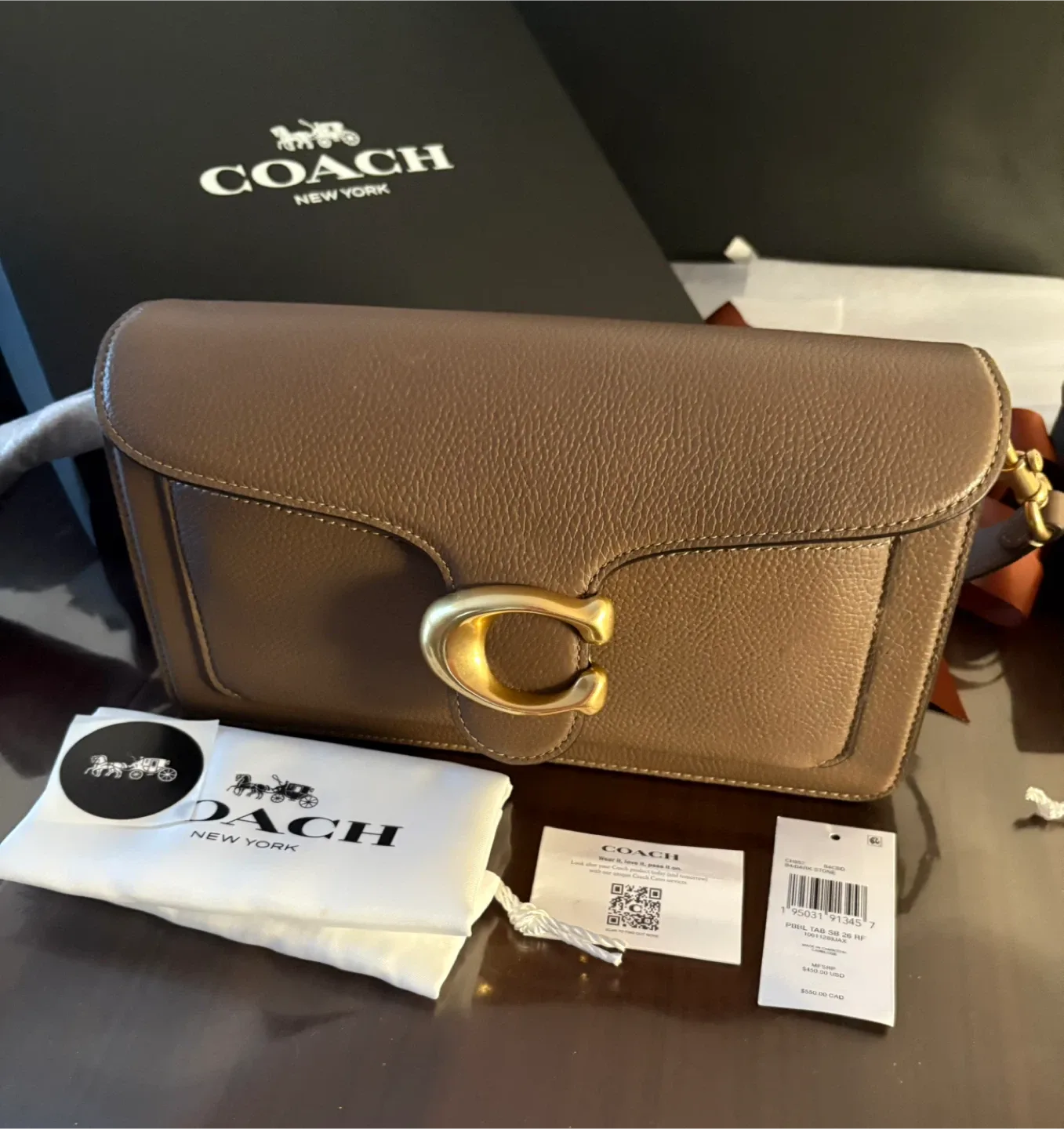 New Coach Tabby 20 Shoulder Bag & Wallet image indicator(9)