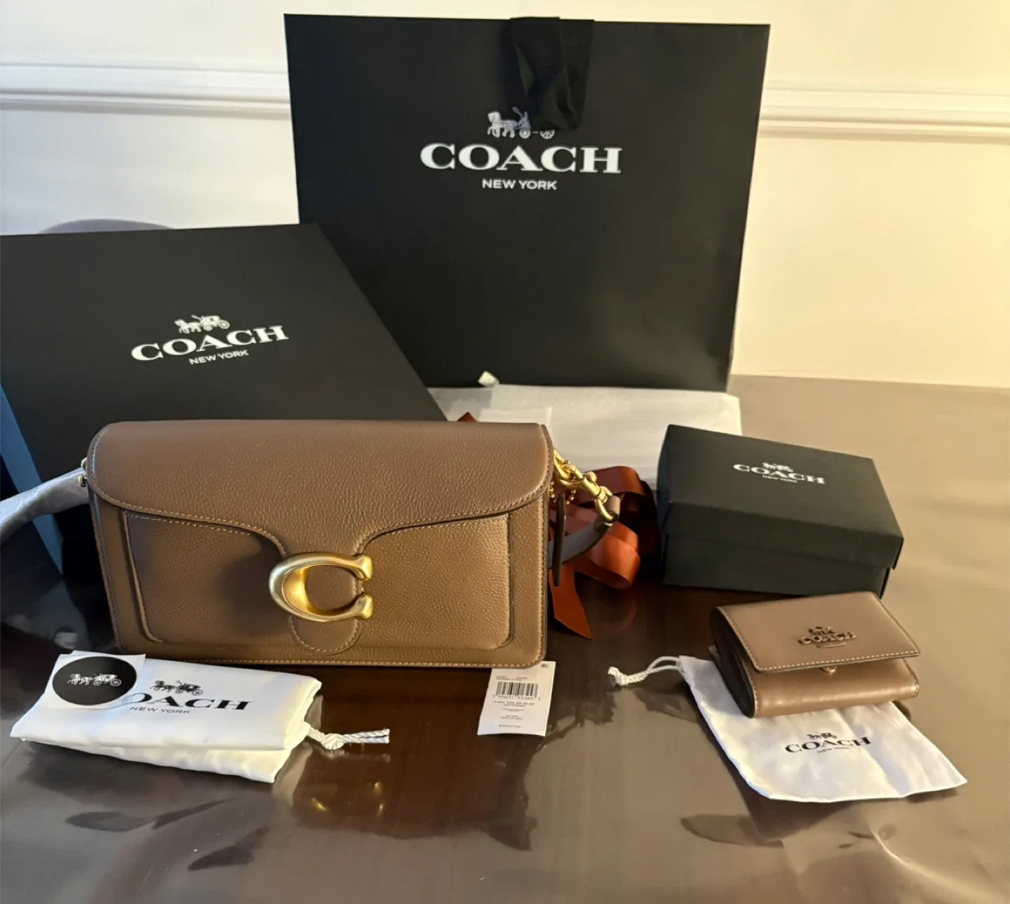 New Coach Tabby 20 Shoulder Bag & Wallet image indicator(10)