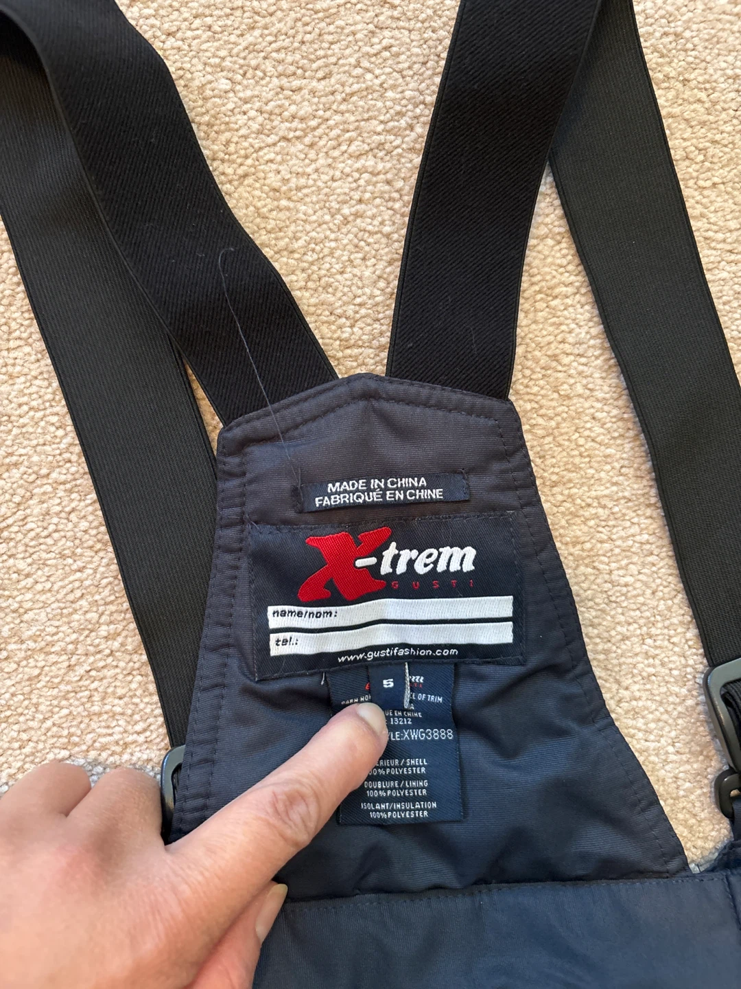 Gusti X-trem Snow Pants Size 5 - photo 4