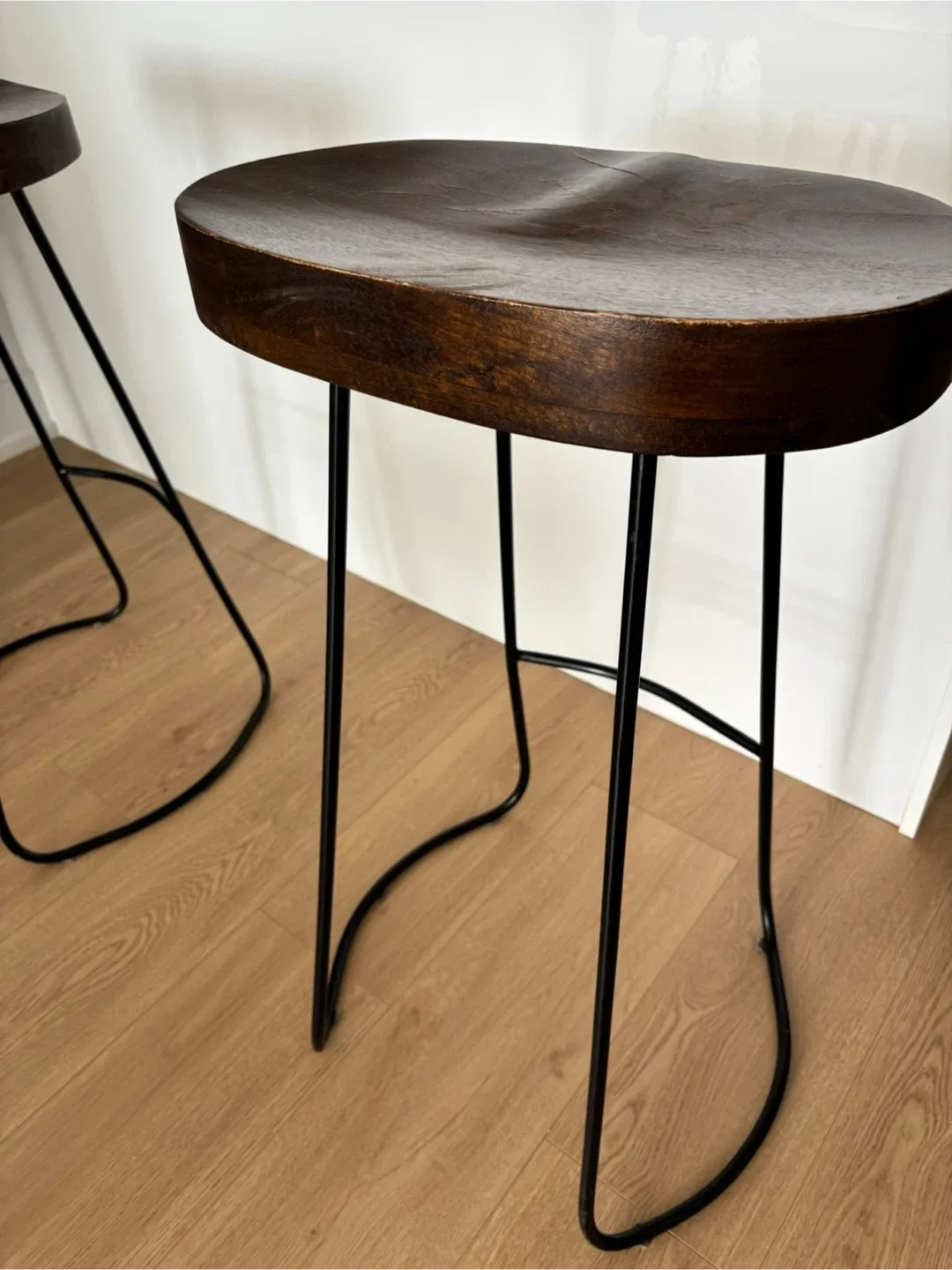 Two Wood Top Stool - 16" Diameter, 27" Height image indicator(2)