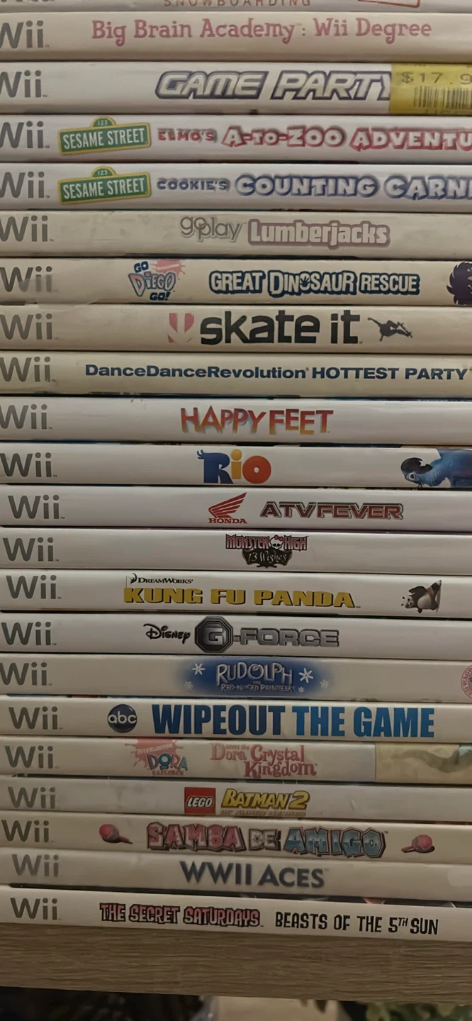 Wii Games Lot - photo 2