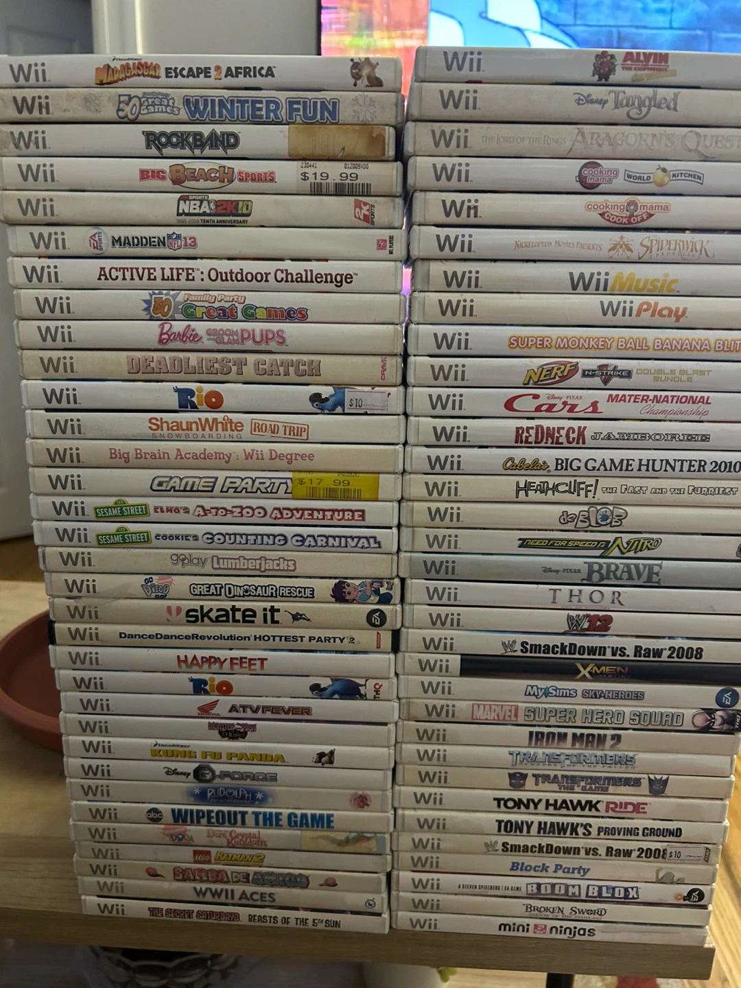 Wii Games Lot