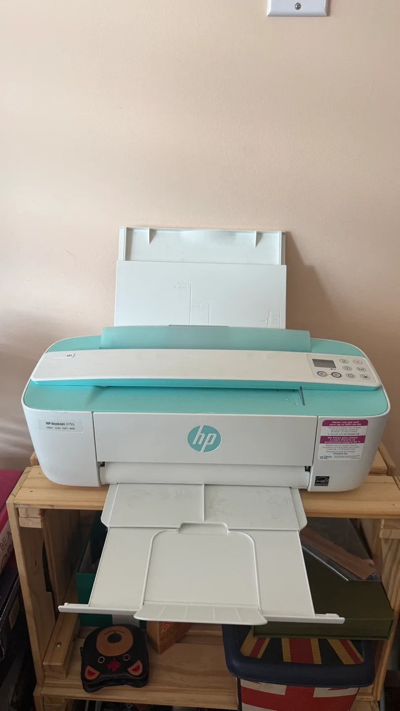 HP DeskJet 3755 Printer - Print, Scan, Copy, Web thumbnail