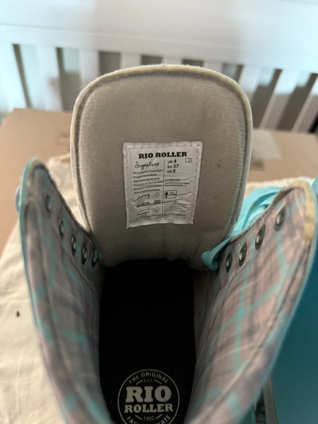 Rio Roller Signature Teal Roller Skates - US 5 image indicator(3)