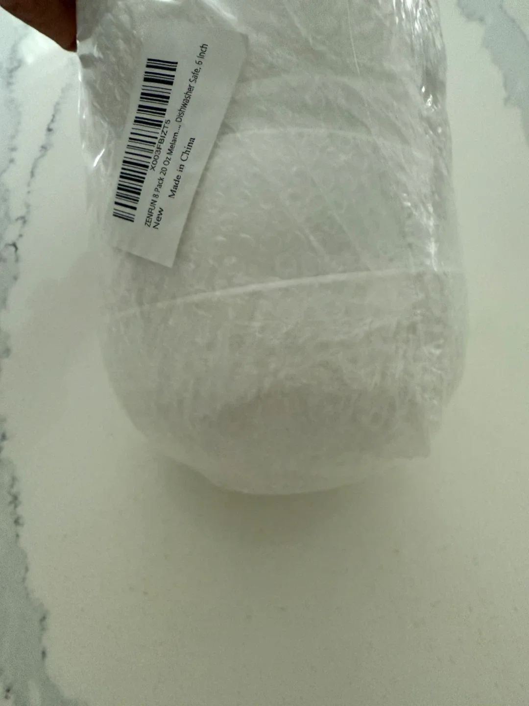 ZENFUN 8 Pack 20 Oz Melamine Bowls - NEW image indicator(3)