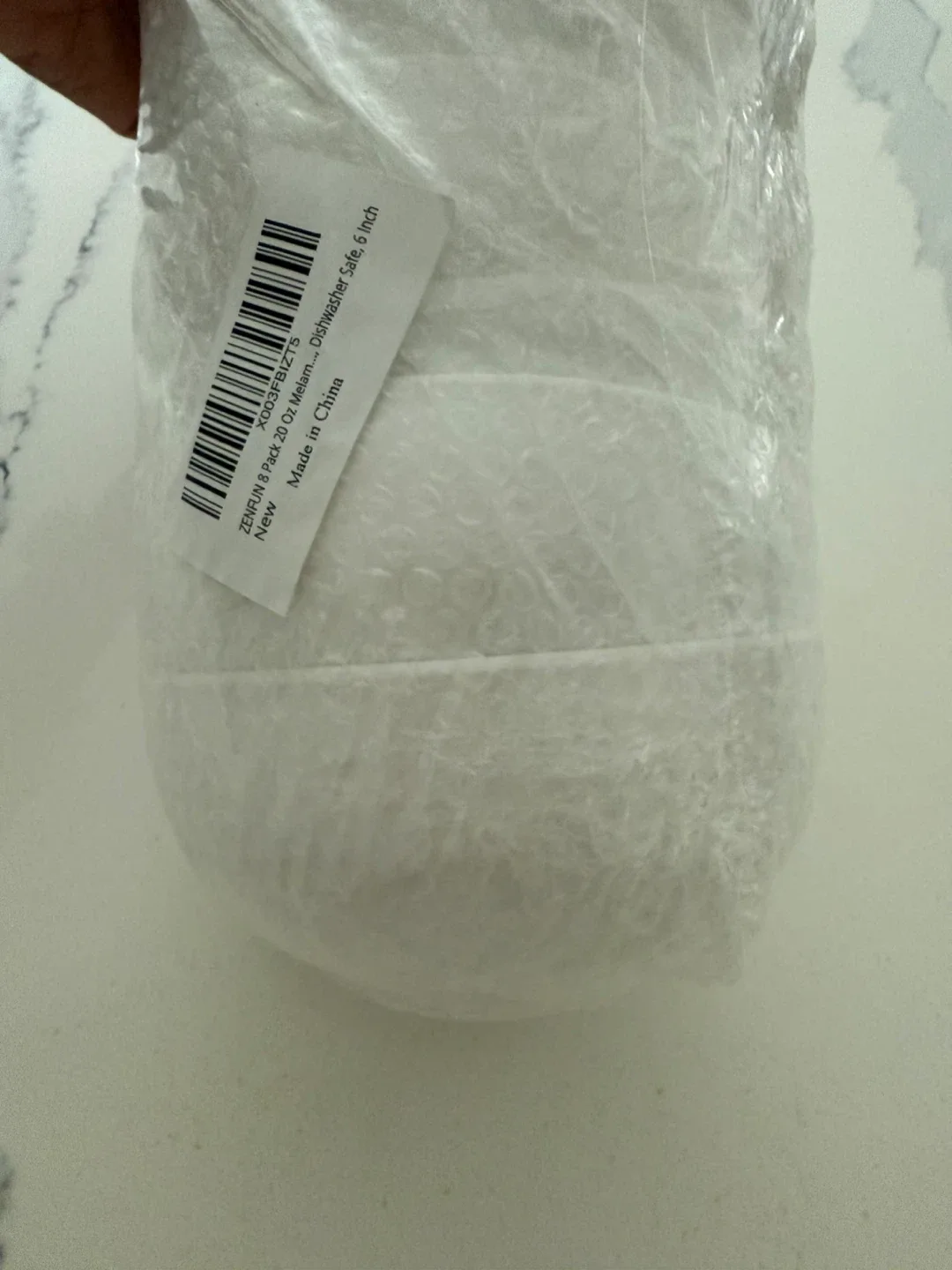 ZENFUN 8 Pack 20 Oz Melamine Bowls - NEW image indicator(4)