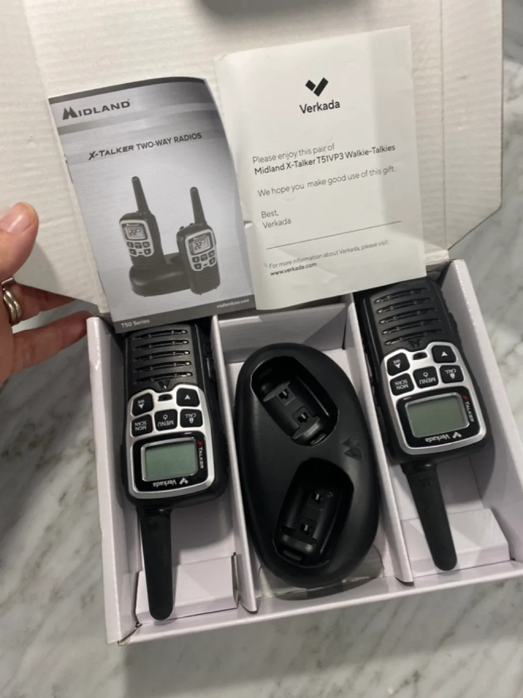 Midland X-Talker T51VVP3 Walkie-Talkies - New in Box! image indicator(4)